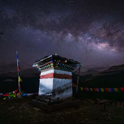 Chebisa Stupa, Eastern Himalaya, Bhutan