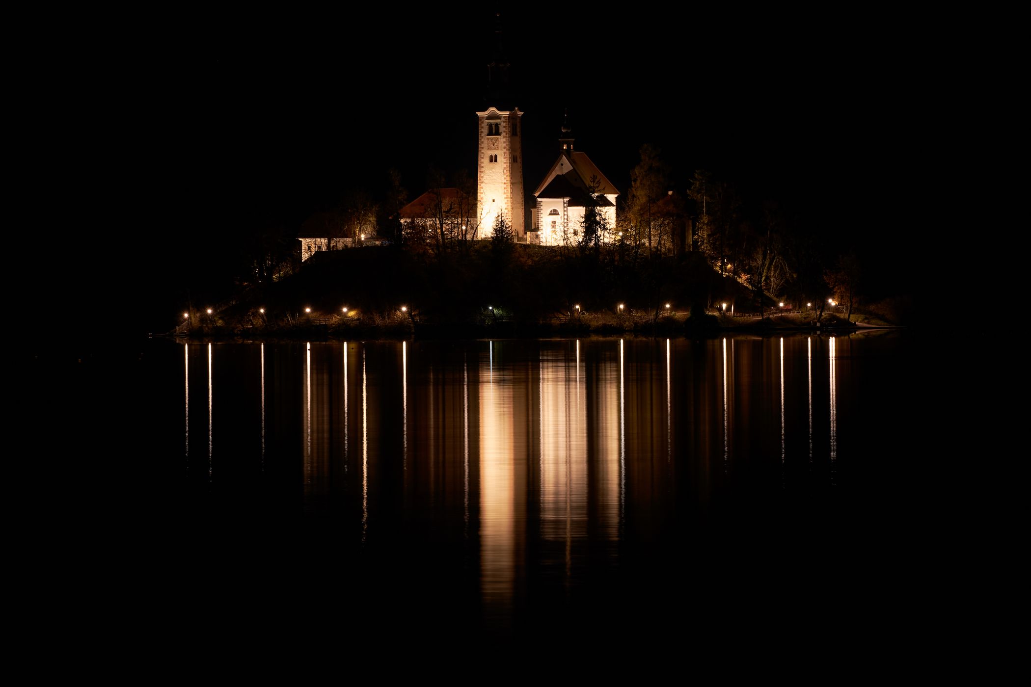 Bled lake and island, Slovenia