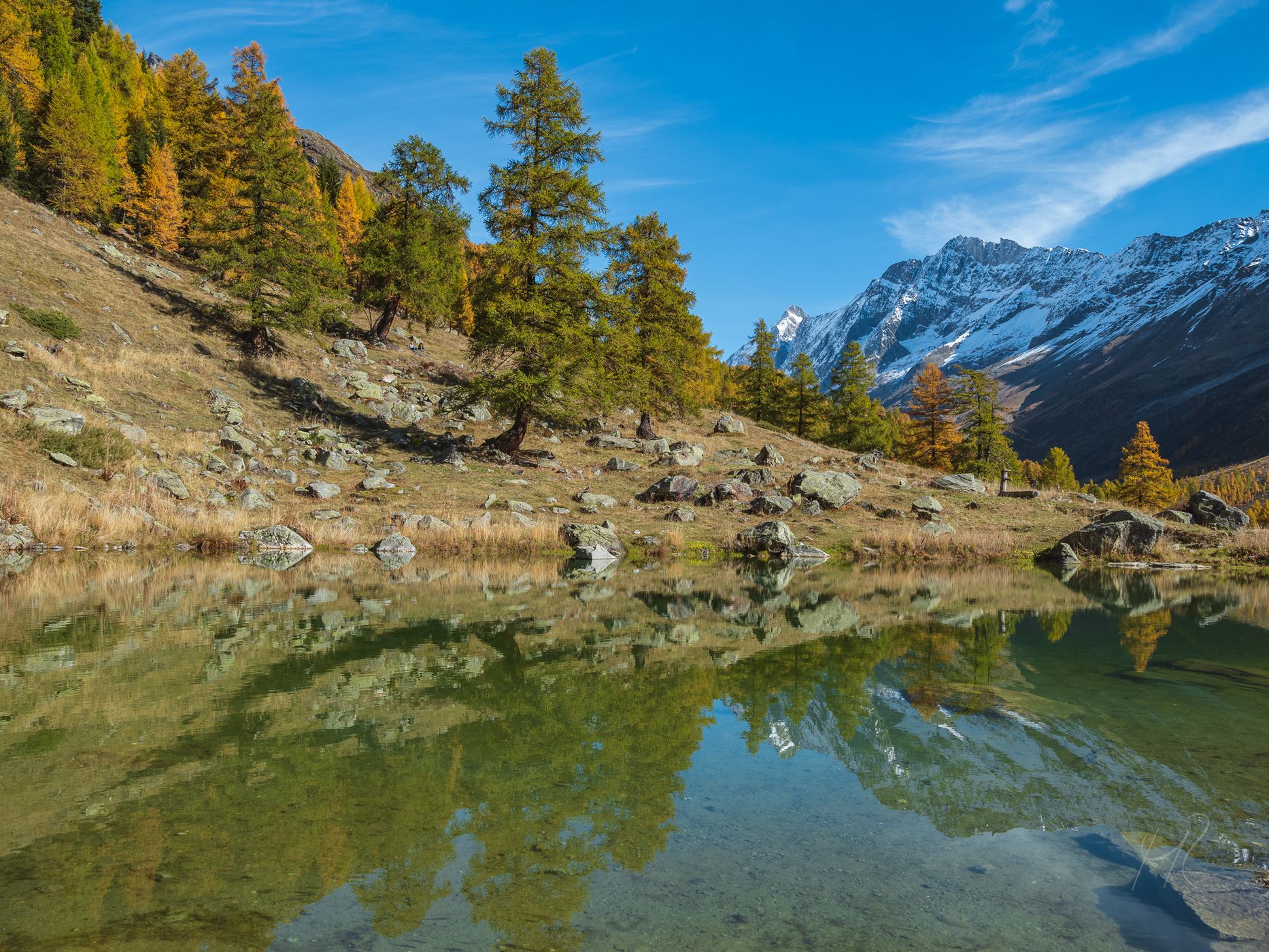 Faflersee, Lötschental, Switzerland