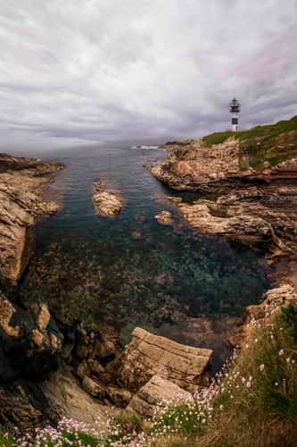 View of the Lighthouse of Ribadeo