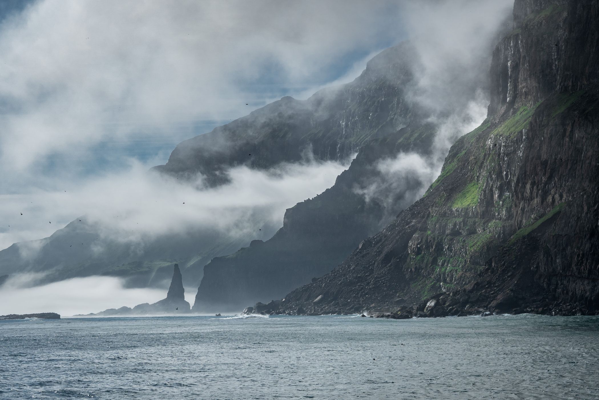 Ferry to Mykines, Faroe Islands