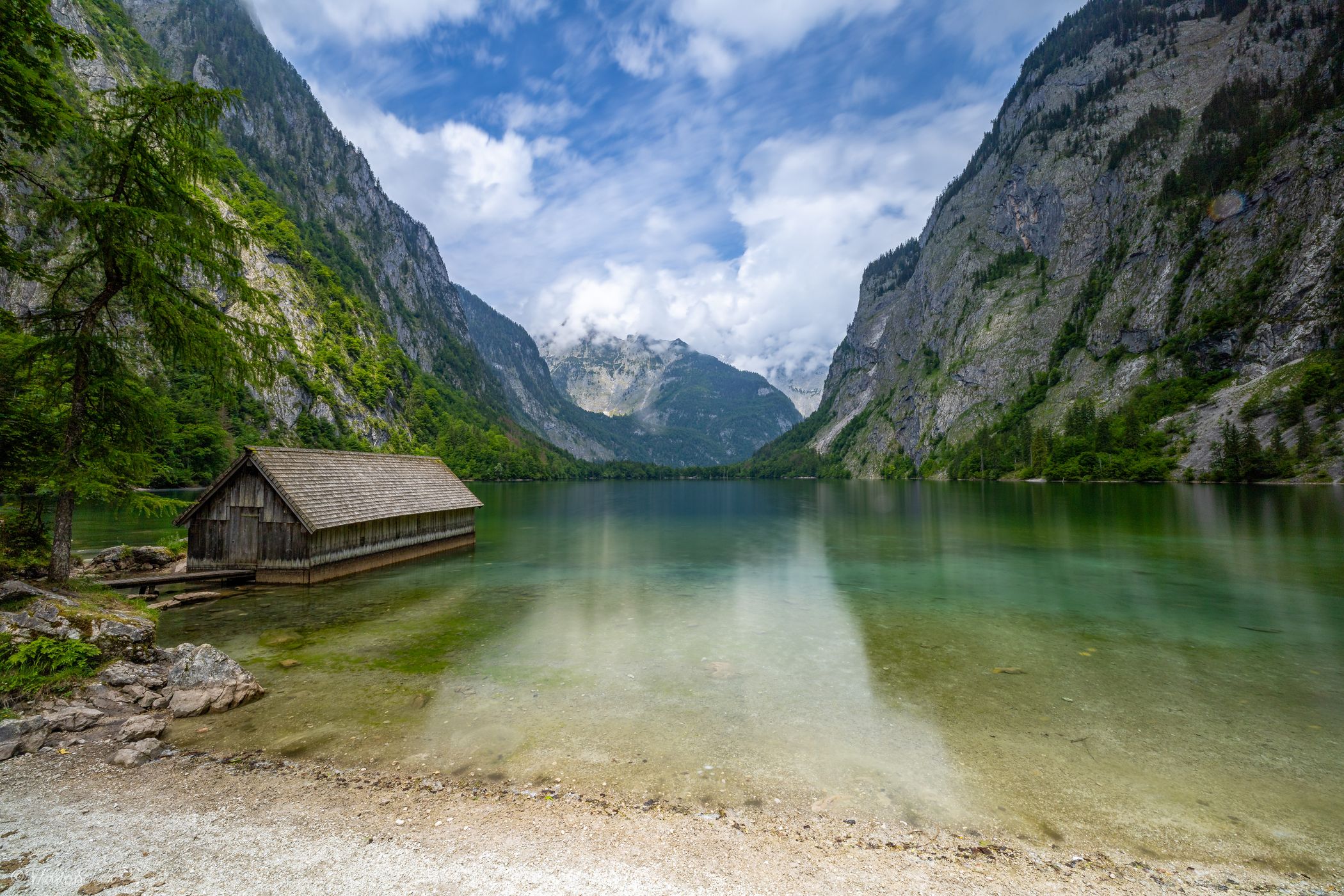 Fishing Hut at Obersee, Germany