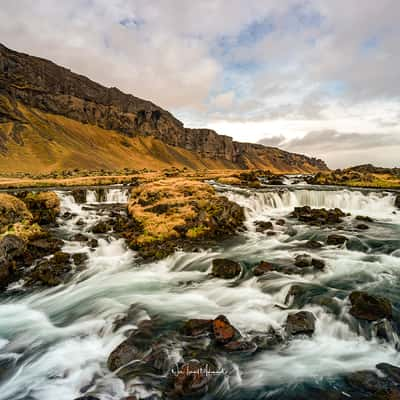 Fossálar Waterfall, Iceland