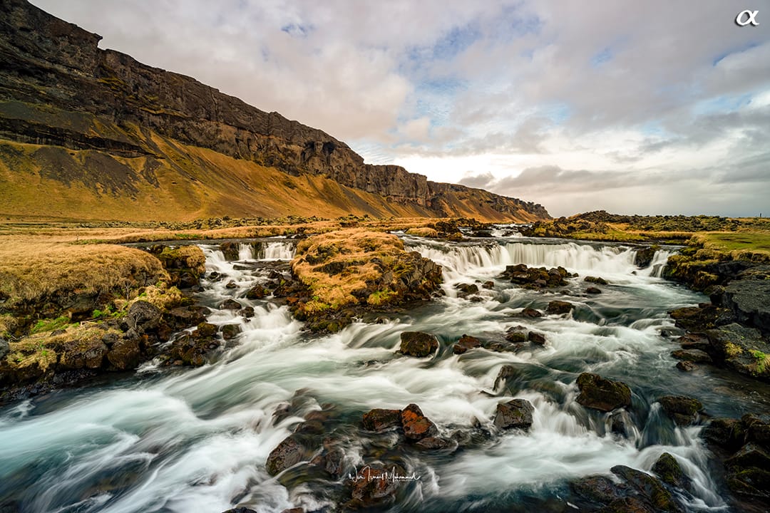 Fossálar Waterfall, Iceland