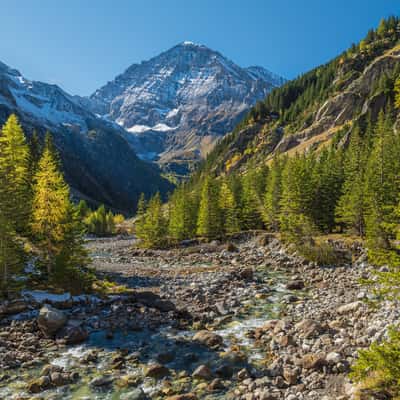 Gasterntal Valley and Balmhorn, Switzerland