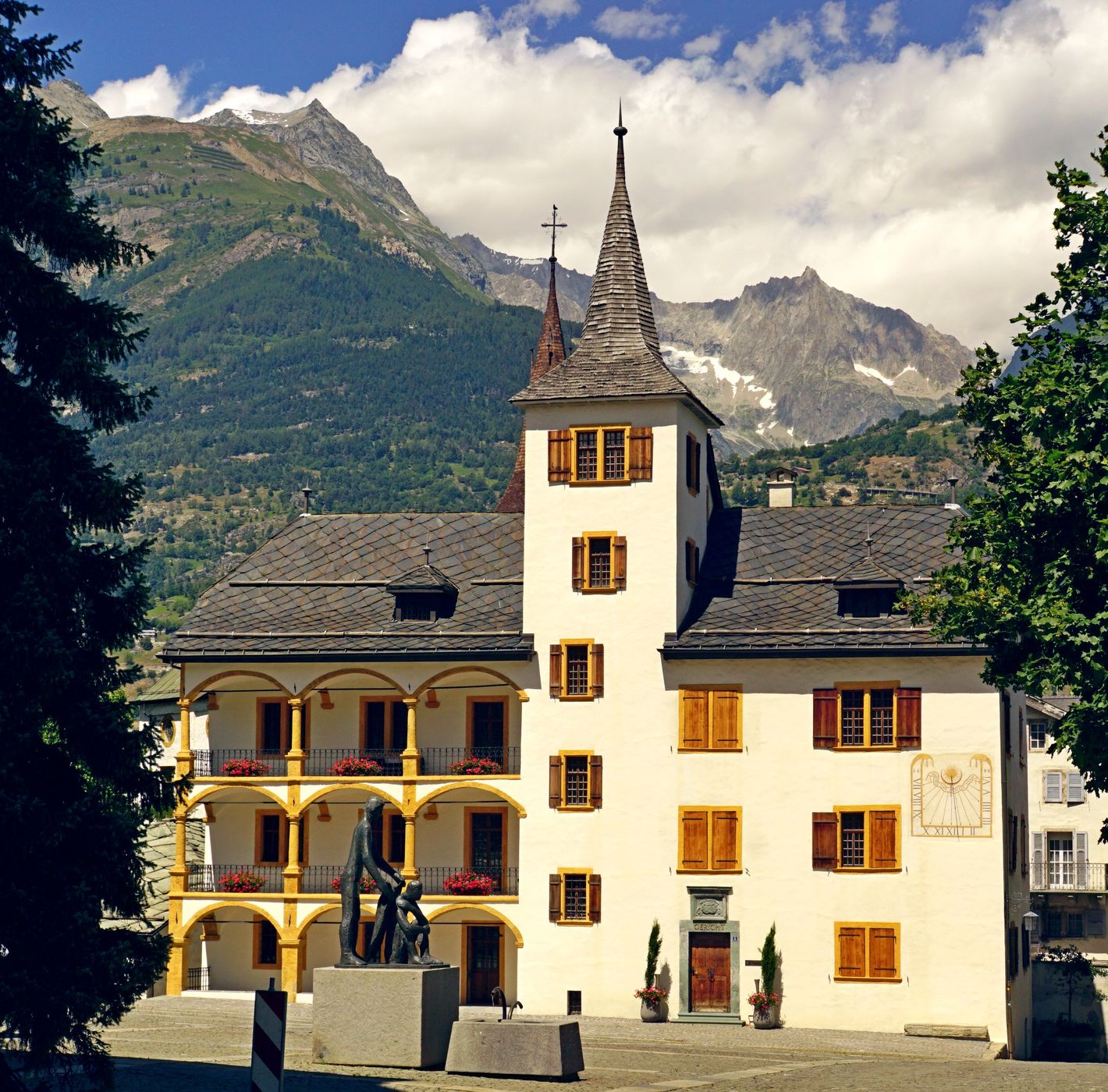 Gerichtsgebäude Visp, Switzerland