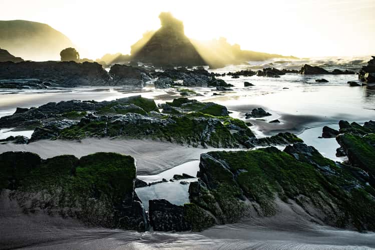 Golden Sunbeams (Praia do Castelejo)