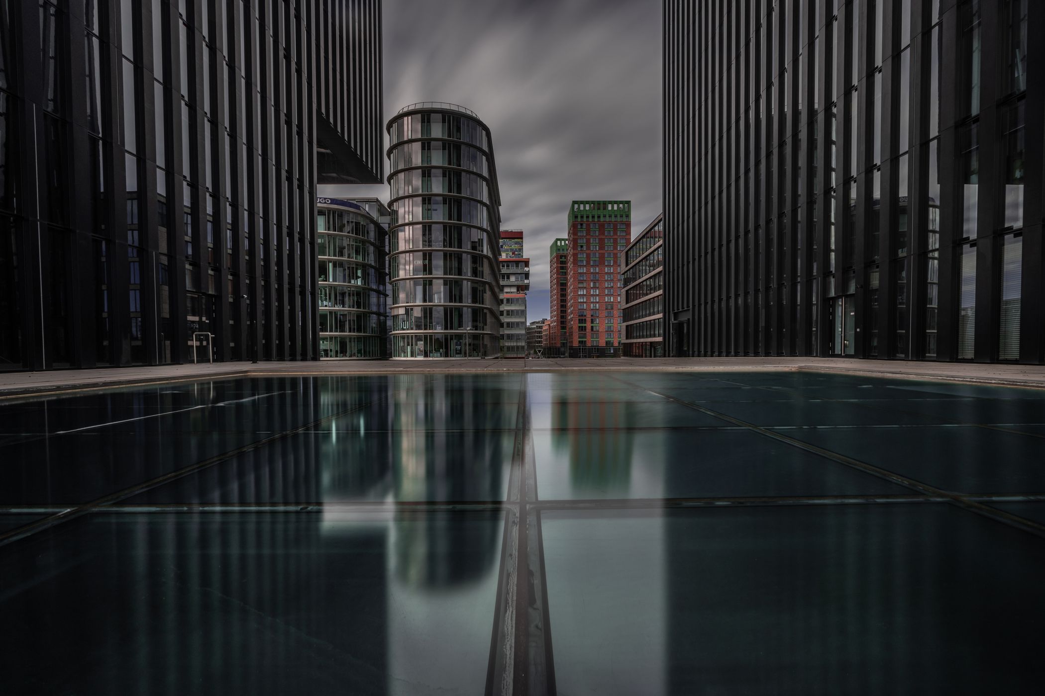 Hyatt Hotel, Media Harbour, Düsseldorf, Germany