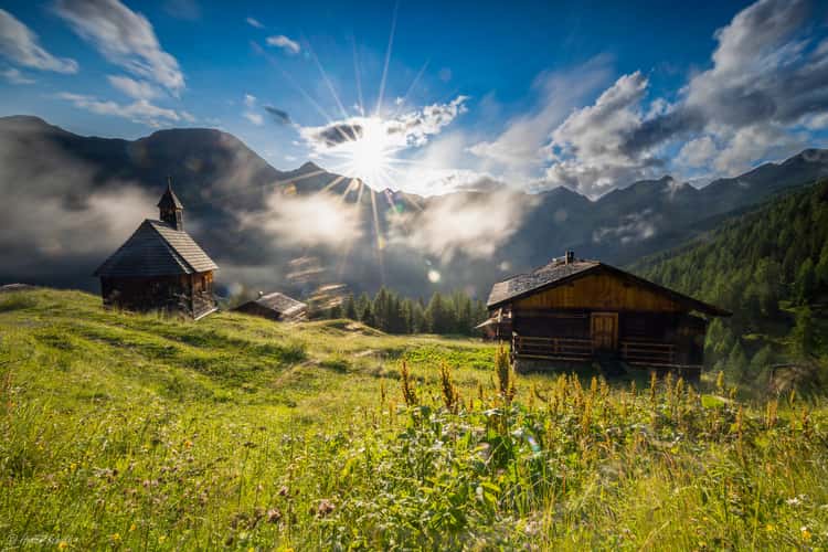 Kamelisenalm Innervillgraten Austria