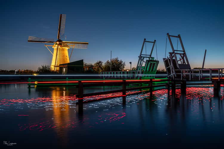 Bridge in Kinderdijk