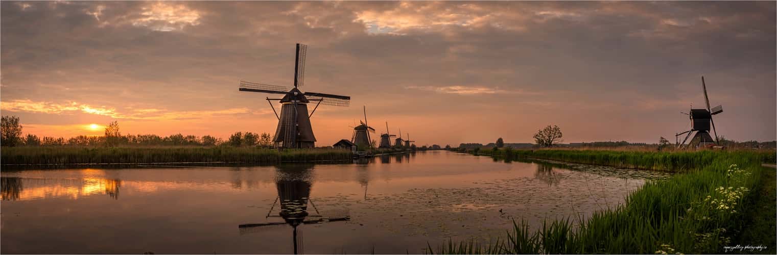 Windmills, Kinderdijk UNESCO World Heritage