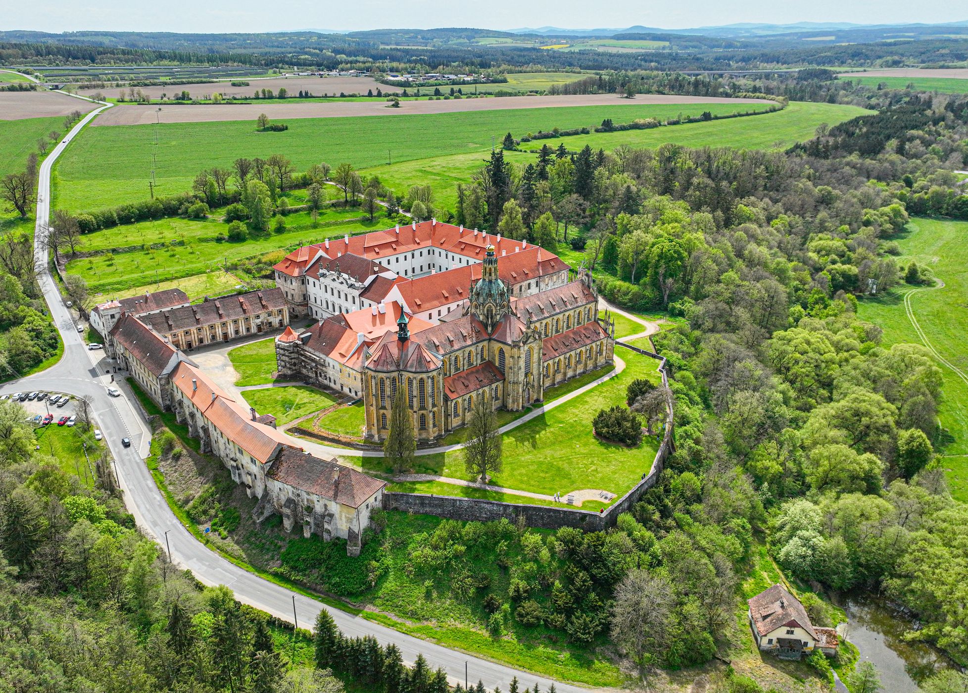Kladruby Monastery, Czech Republic
