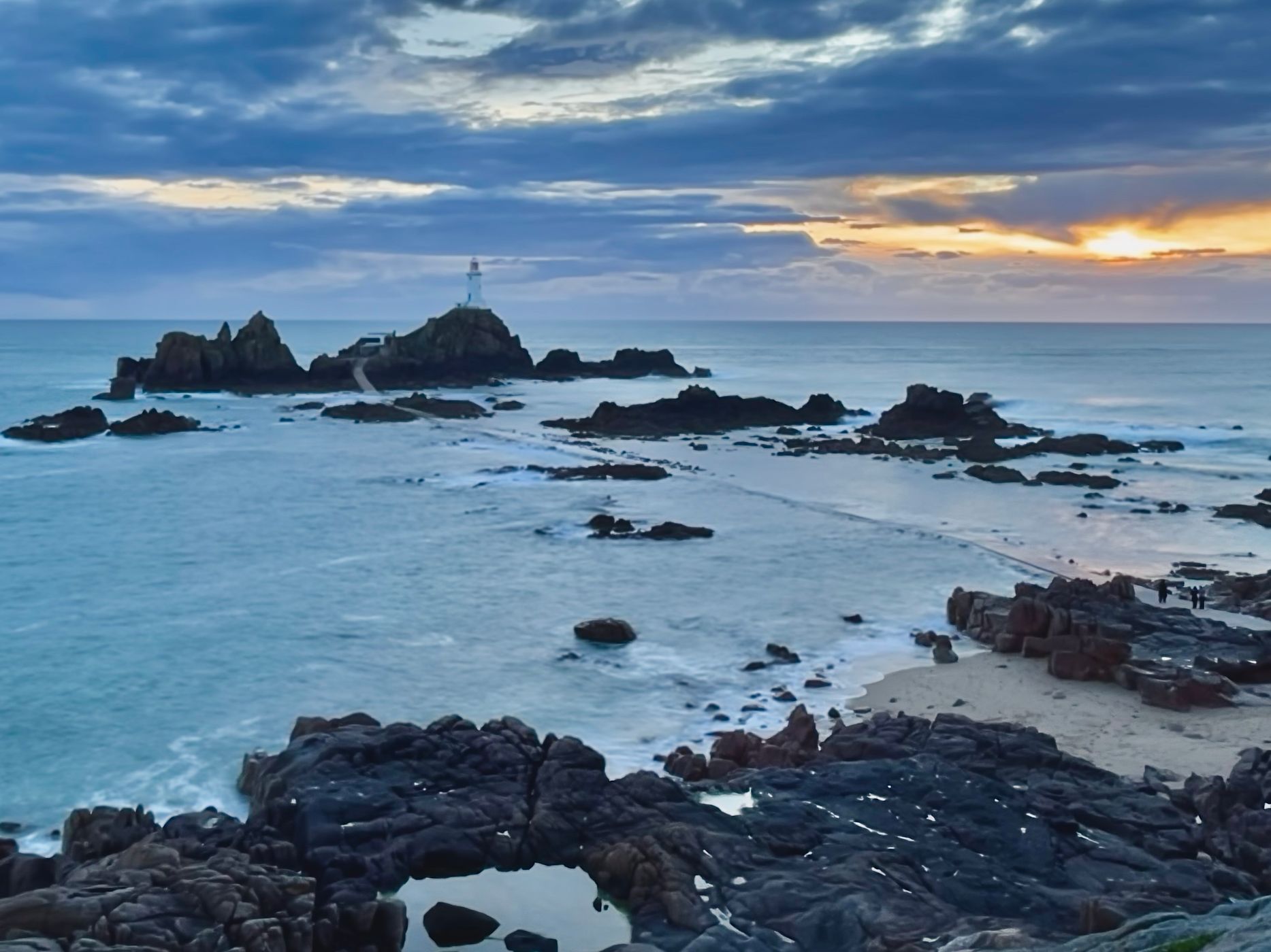 La Corbiere Lighthouse, Jersey