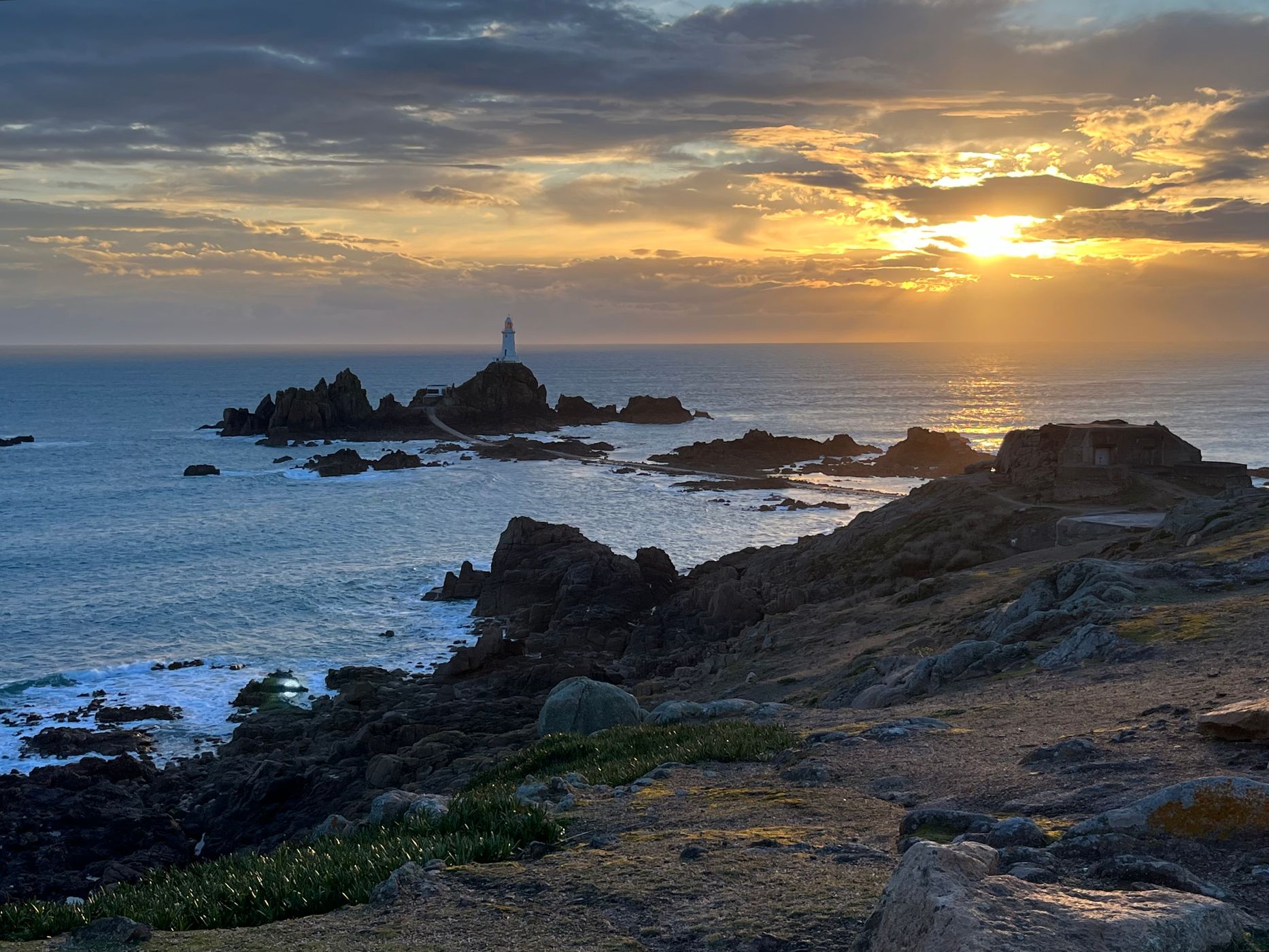 La Corbiere Lighthouse, Jersey