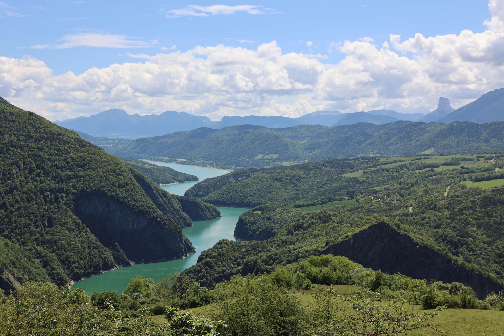 Lac de Monteynard, France