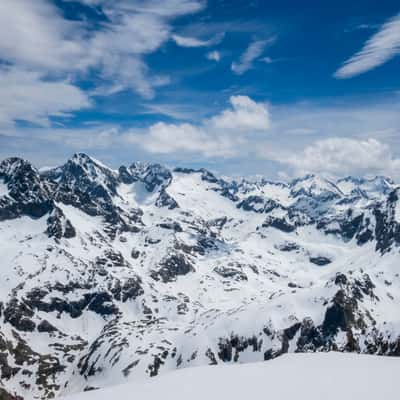 Le Lurien Peak (2826m), France