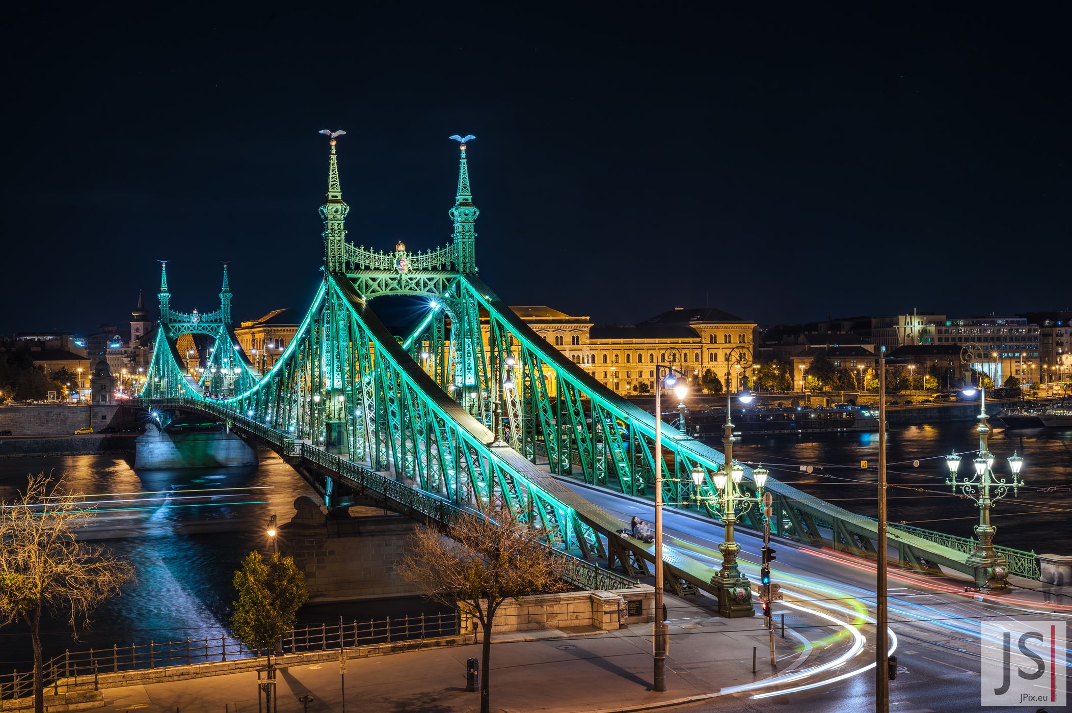 Liberty Bridge, Budapest, Hungary