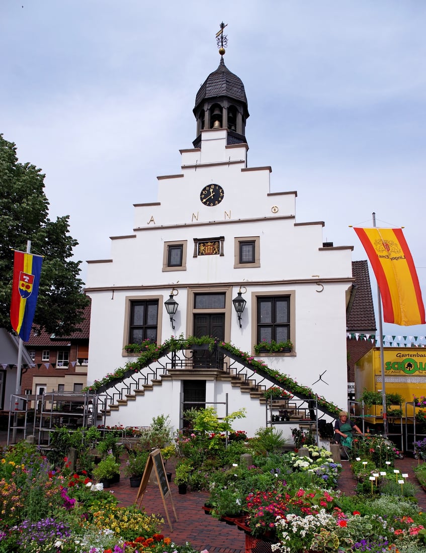 Lingen, Rathaus, Germany