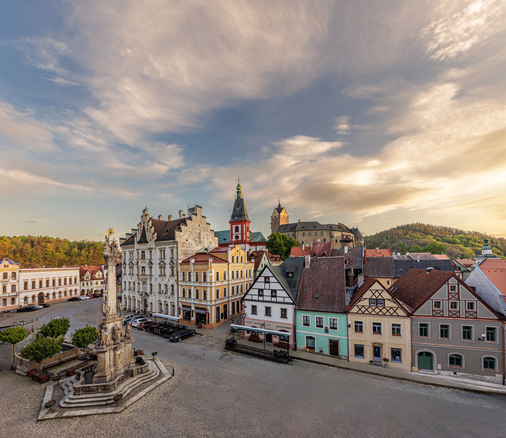 Loket Market, Czech Republic