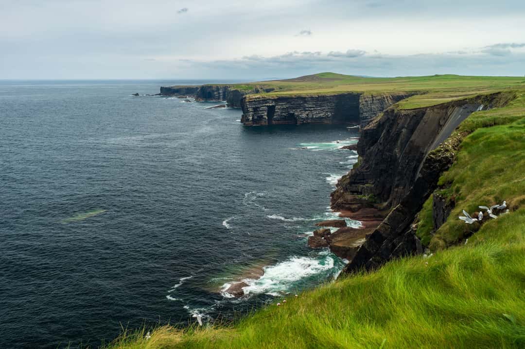 Loop Head cliffs, Ireland