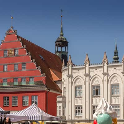 Marktplatz Greifswald, Germany