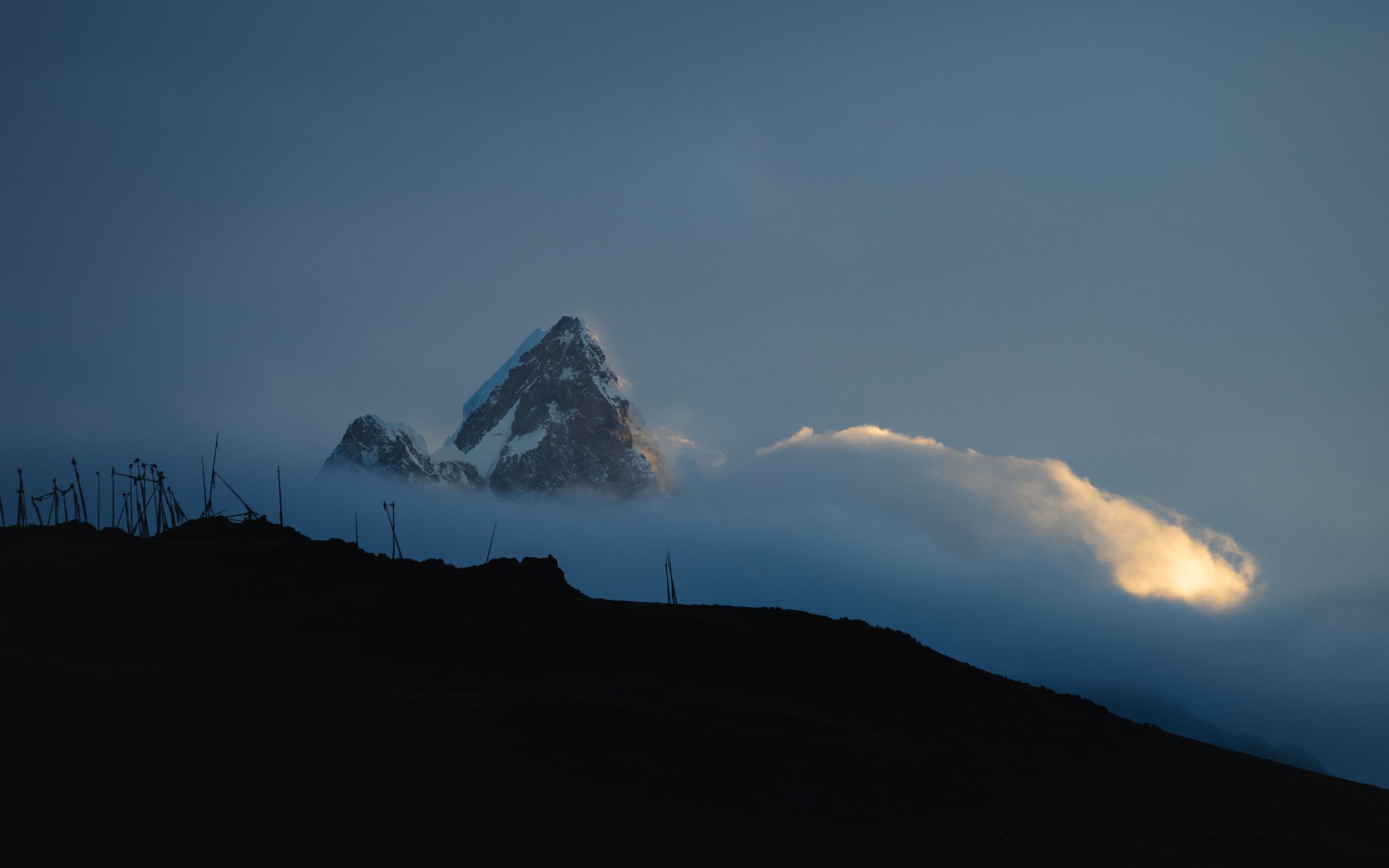 Masang Kang, View from Laya, Bhutan