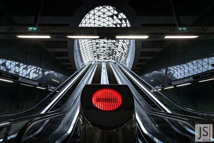 Metro Station Bikás park, Budapest