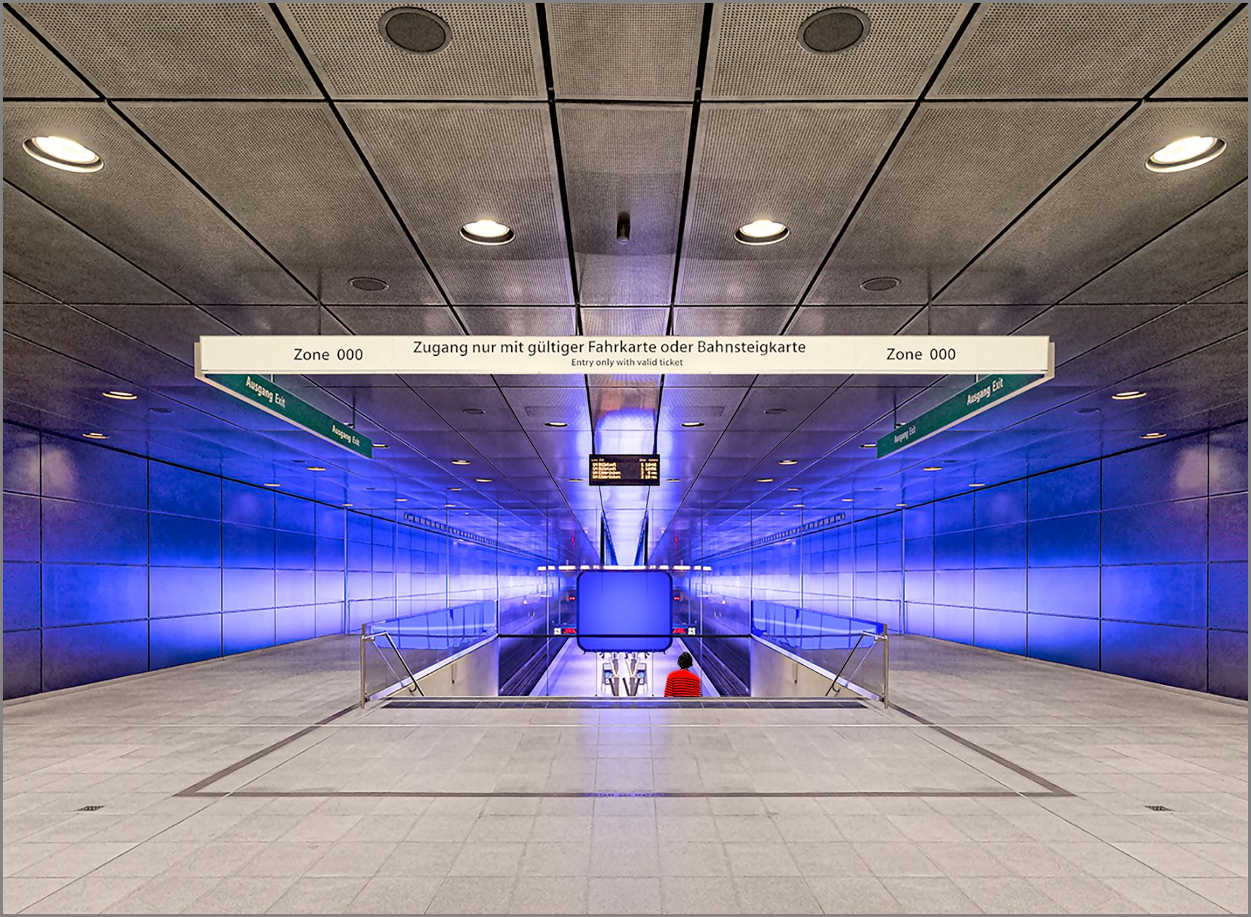 Metro Station, HafenCity Universität Hamburg, Germany