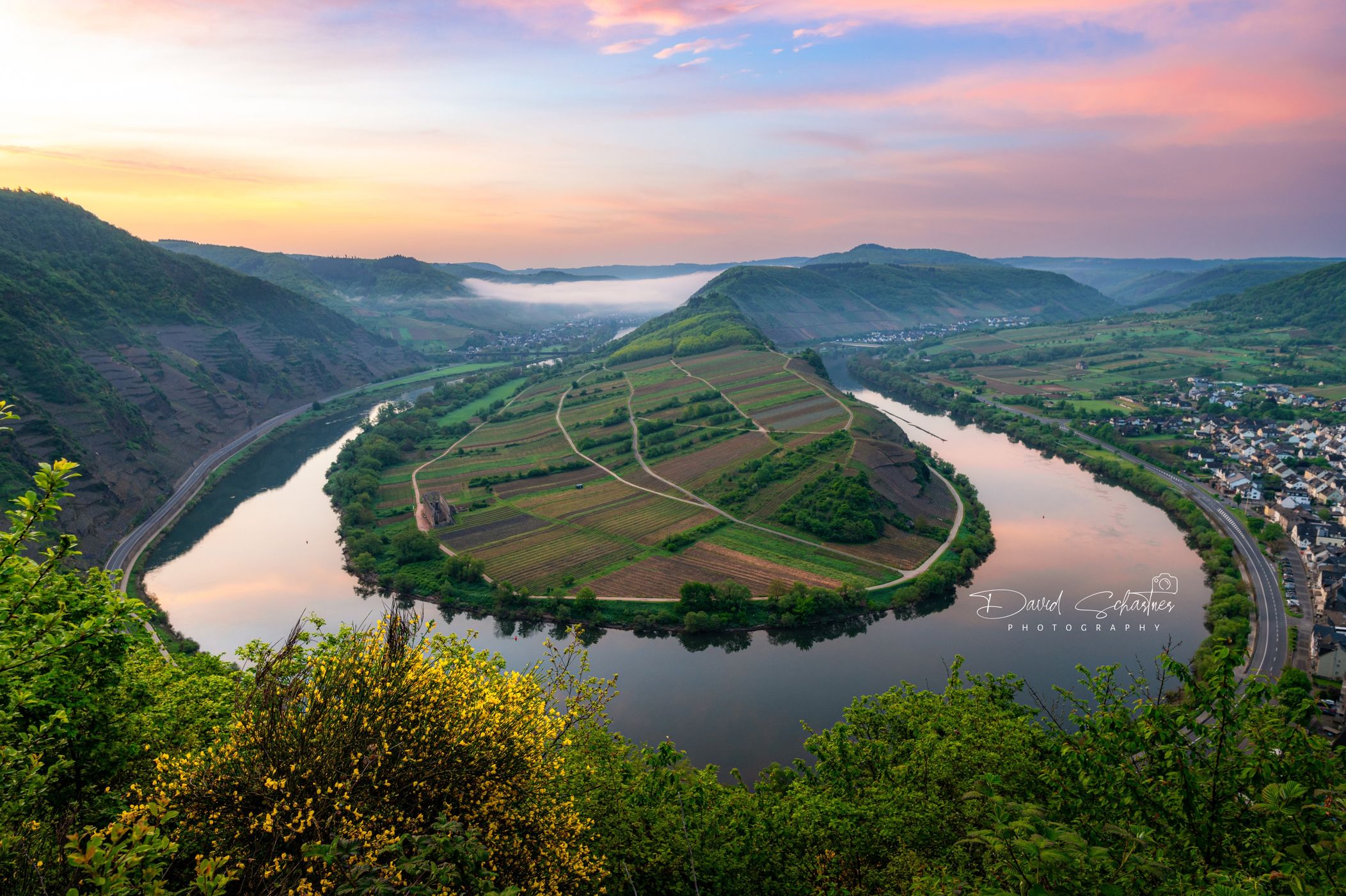 Mosel Bend Bremm, Germany