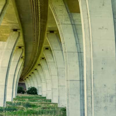 Motorway bridge, Germany