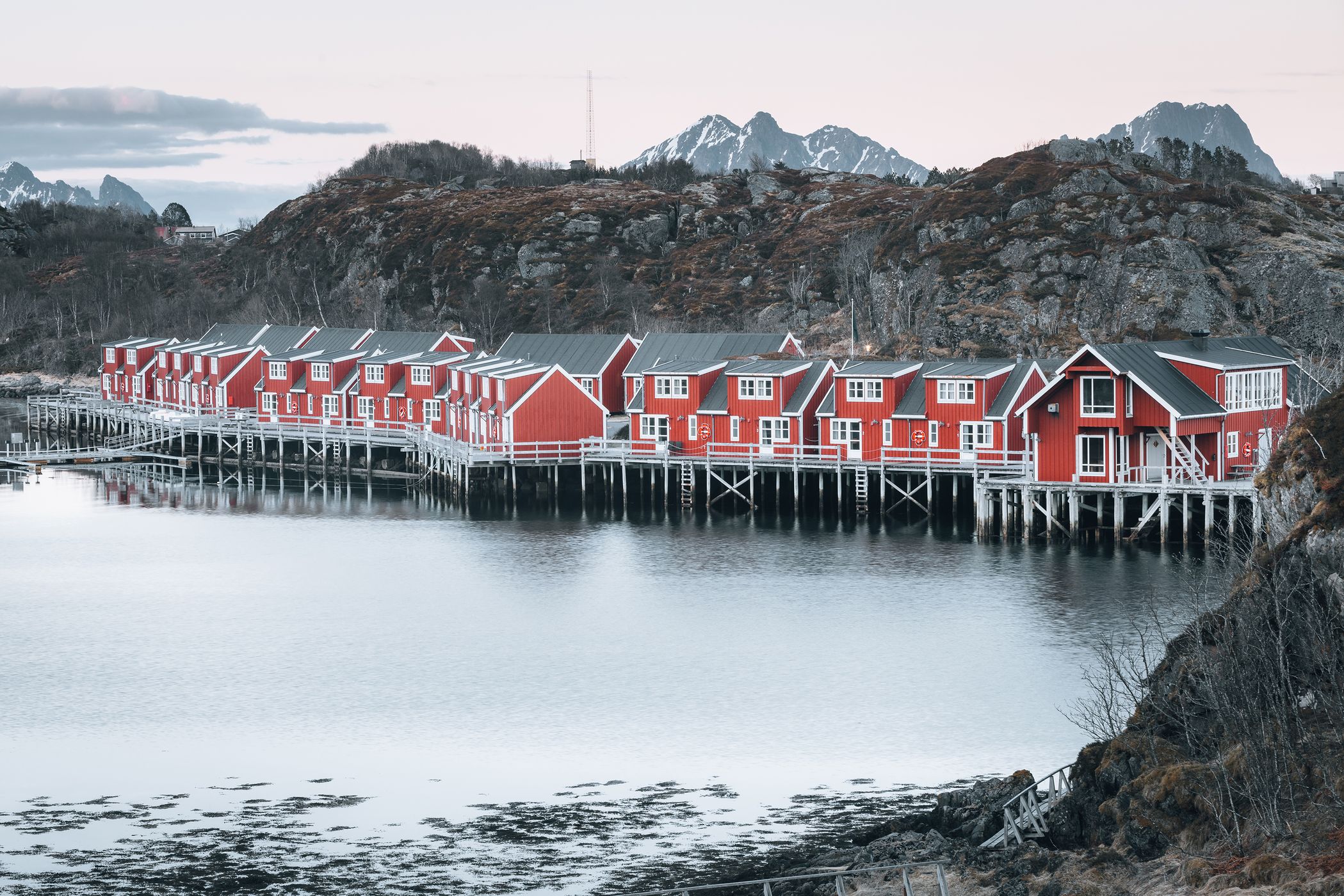 Nyvågar at Kabelvåg, Norway