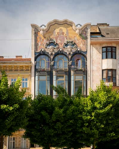 Old Türkish bankhouse