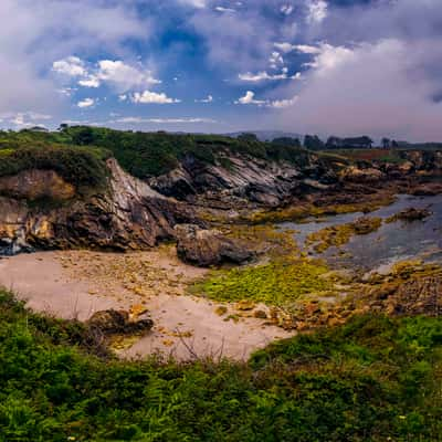 Playa de Ballota, Cudillero, Asturias, Spain