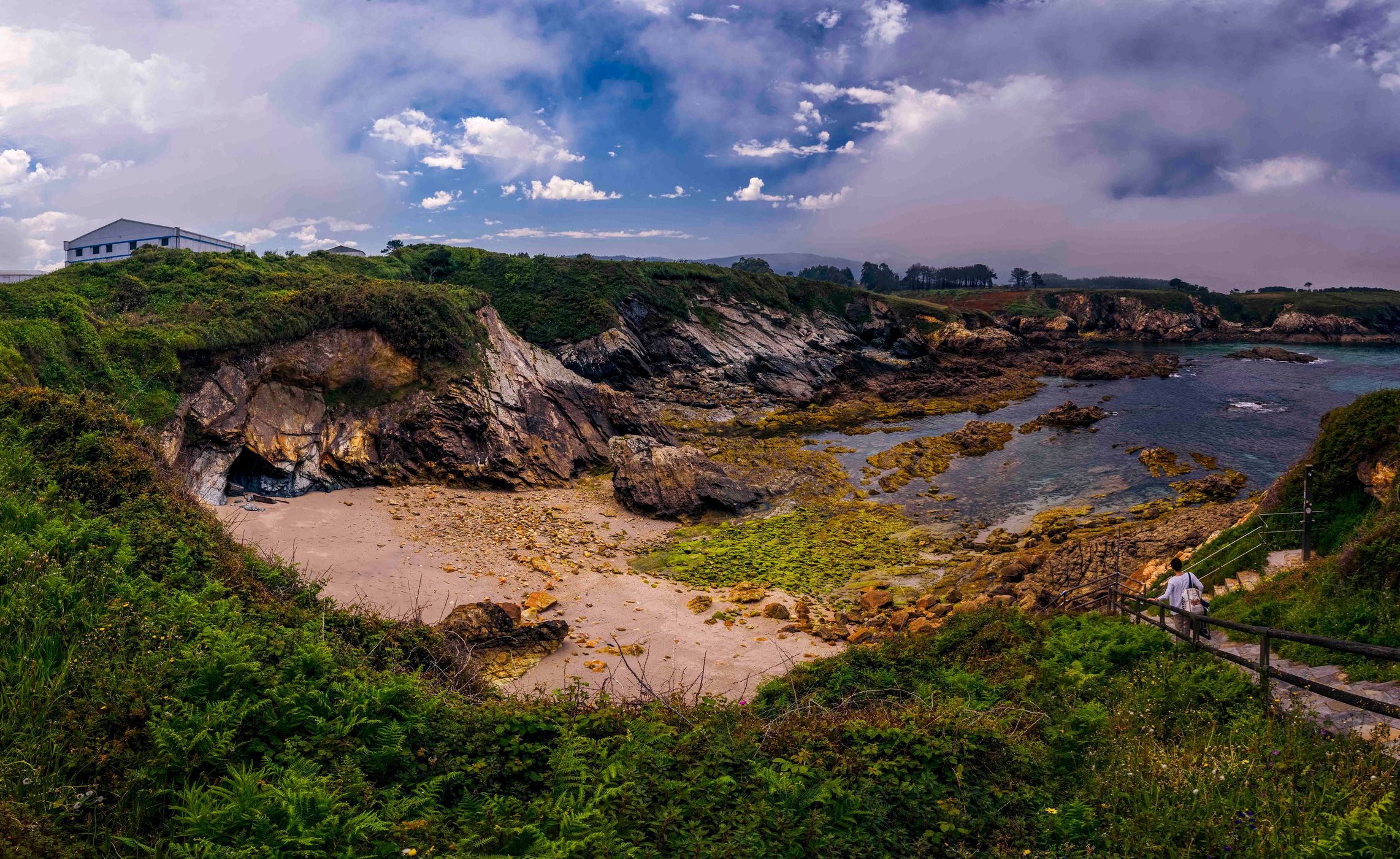 Playa de Ballota, Cudillero, Asturias, Spain