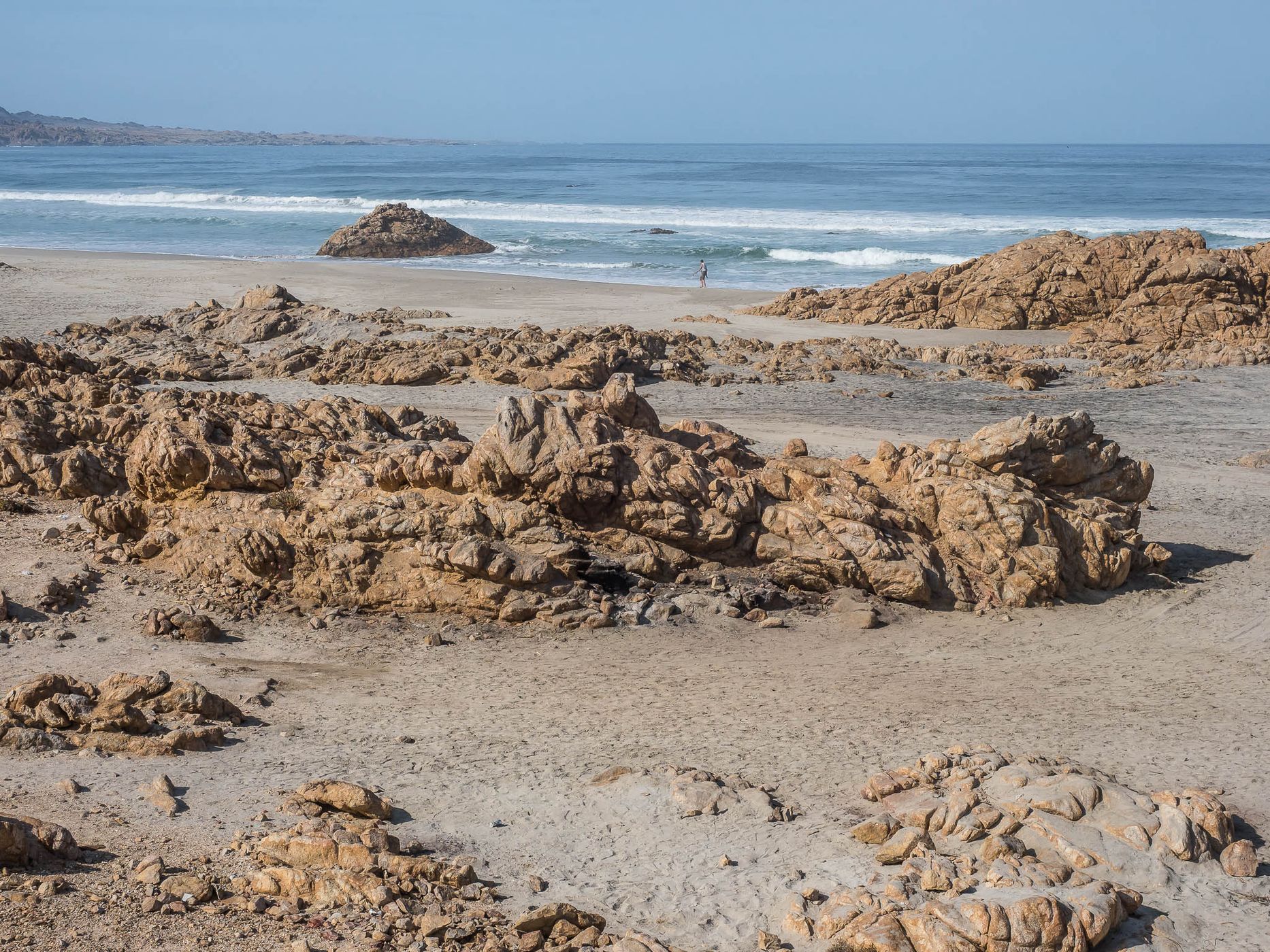 Playa los amarillos, Chile