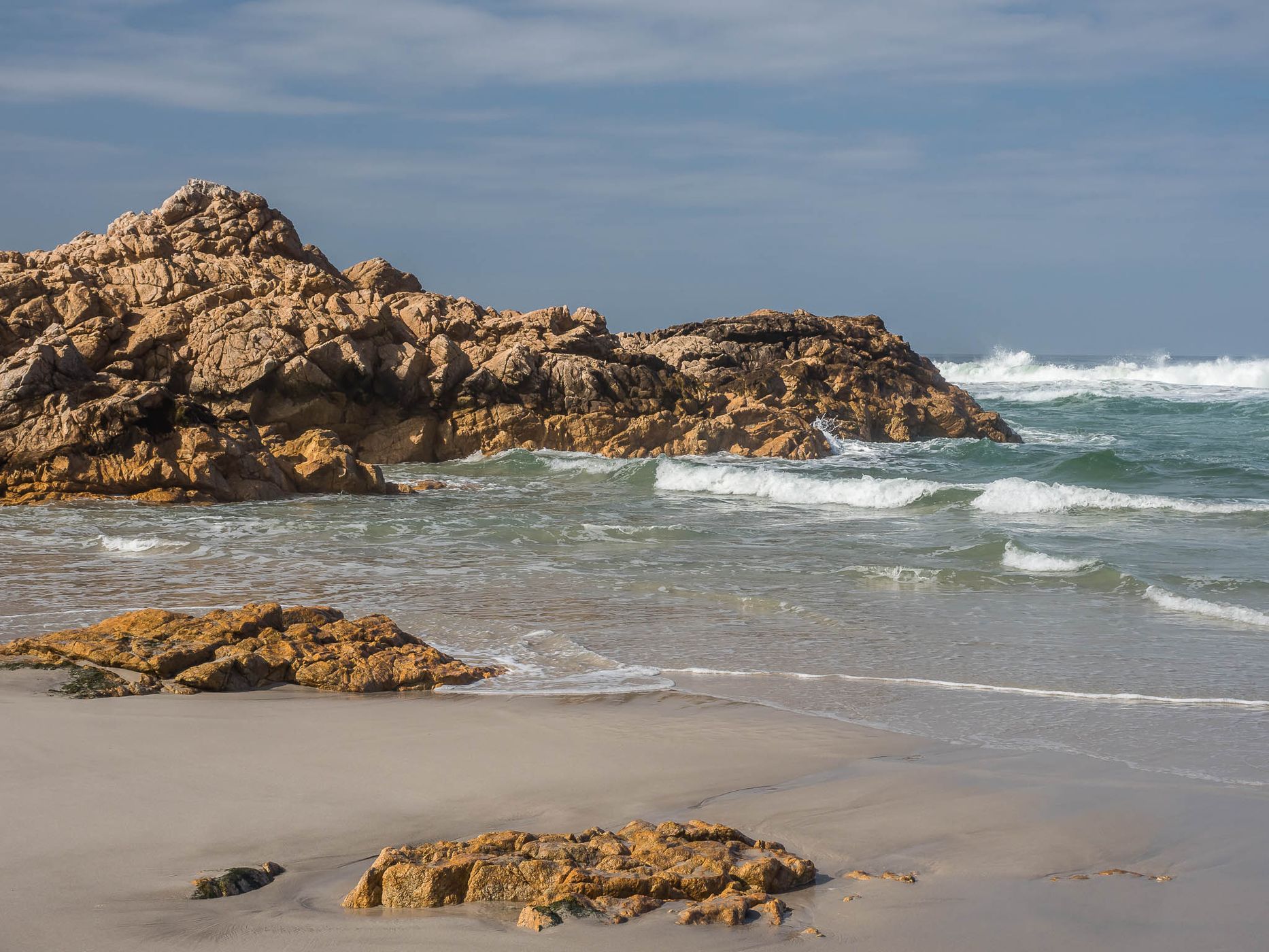 Playa los amarillos, Chile