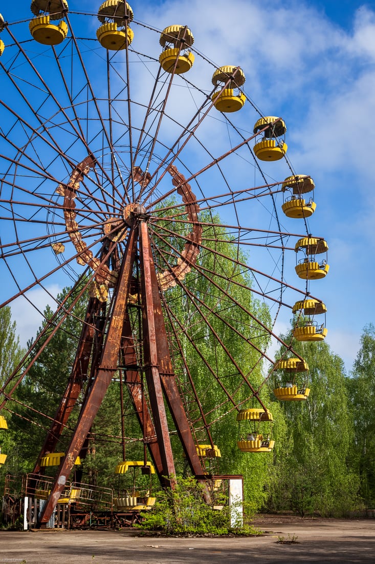 Pripyat amusement park, Ukraine