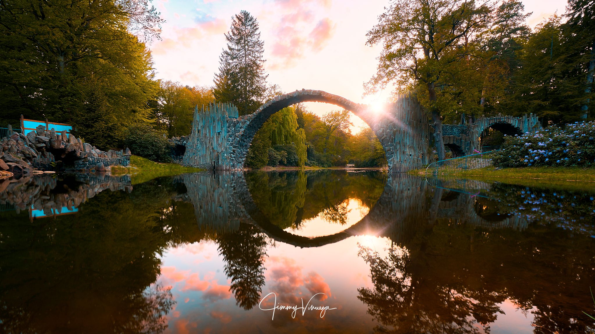 Rakotzbrücke (Devil's Bridge), Germany