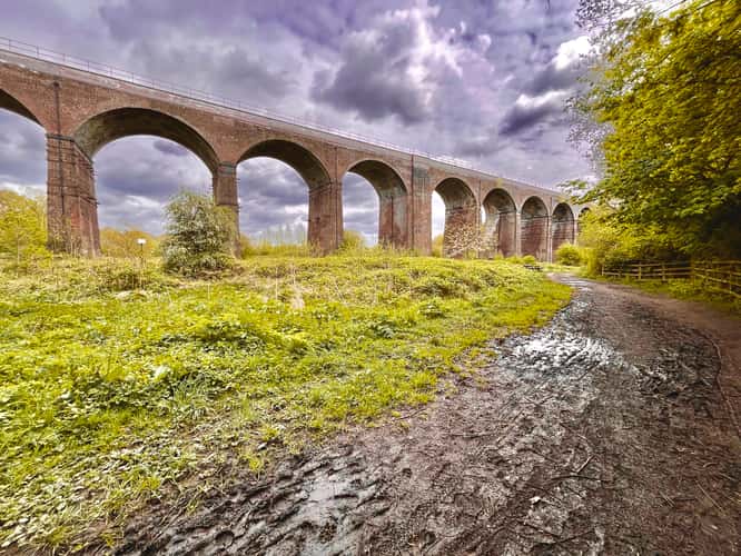 Reddish Vale Viaduct