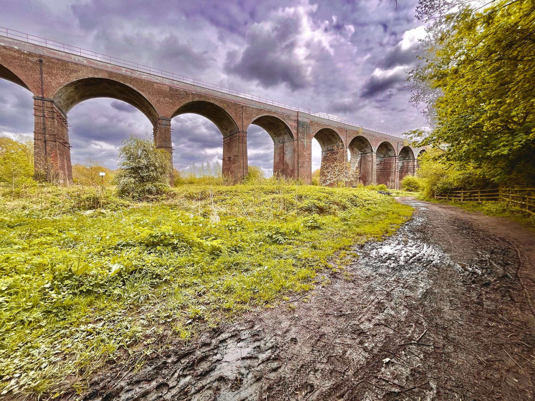 Reddish Vale Viaduct, United Kingdom