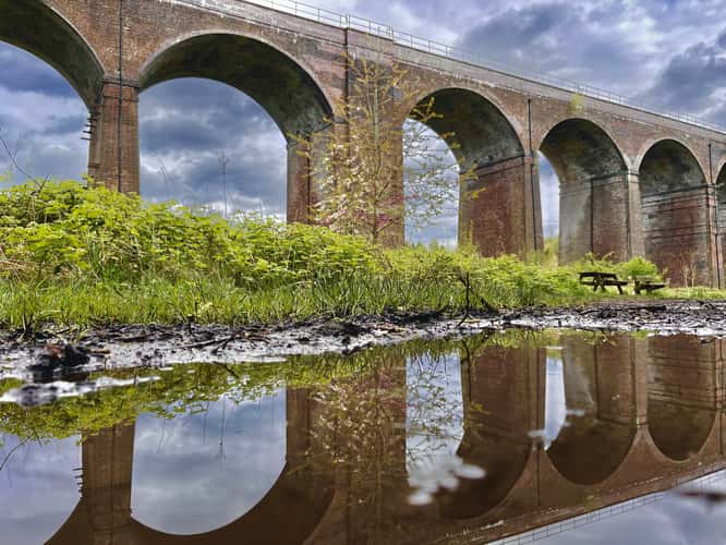 Reddish Vale Viaduct