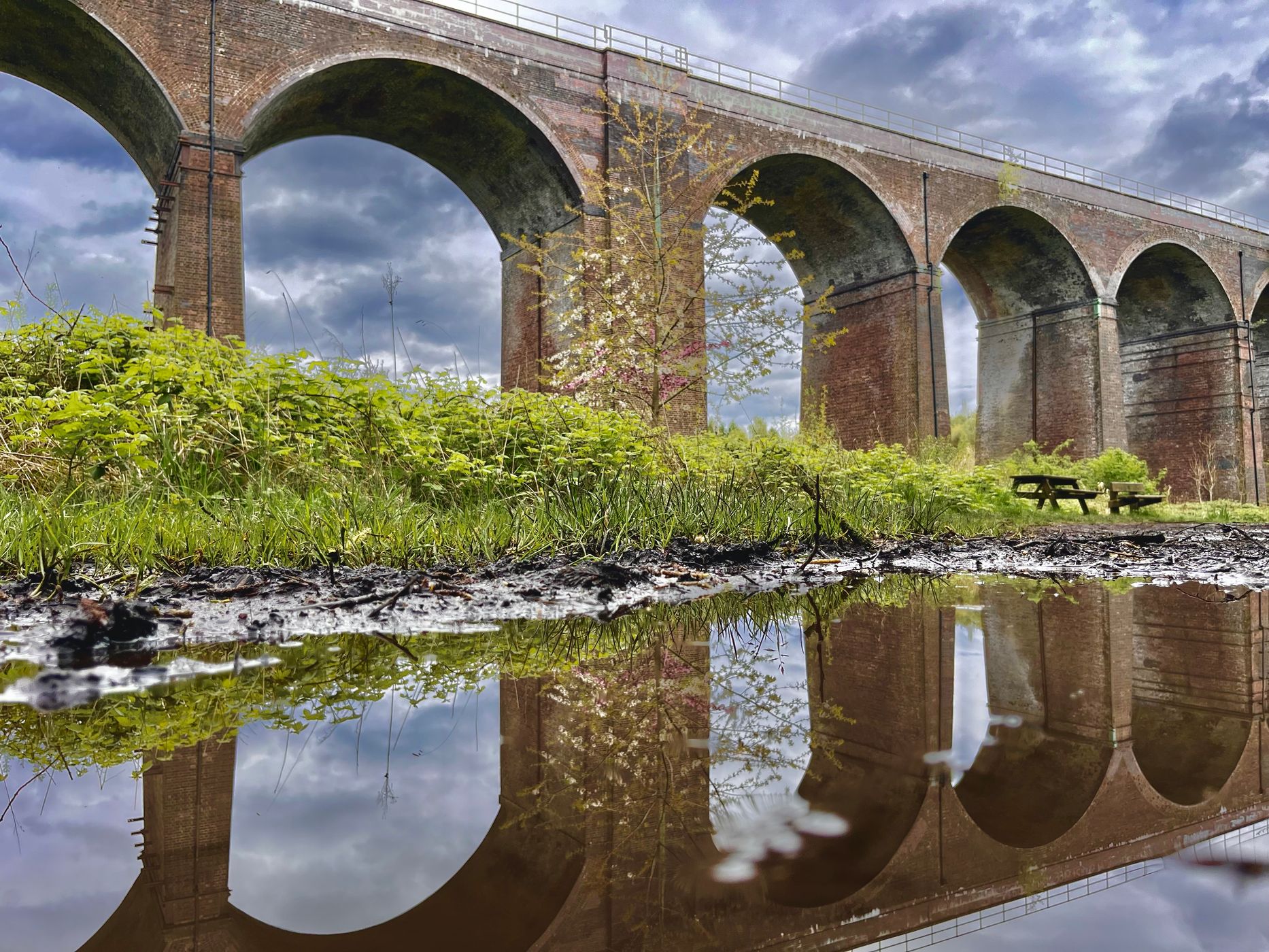 Reddish Vale Viaduct, United Kingdom