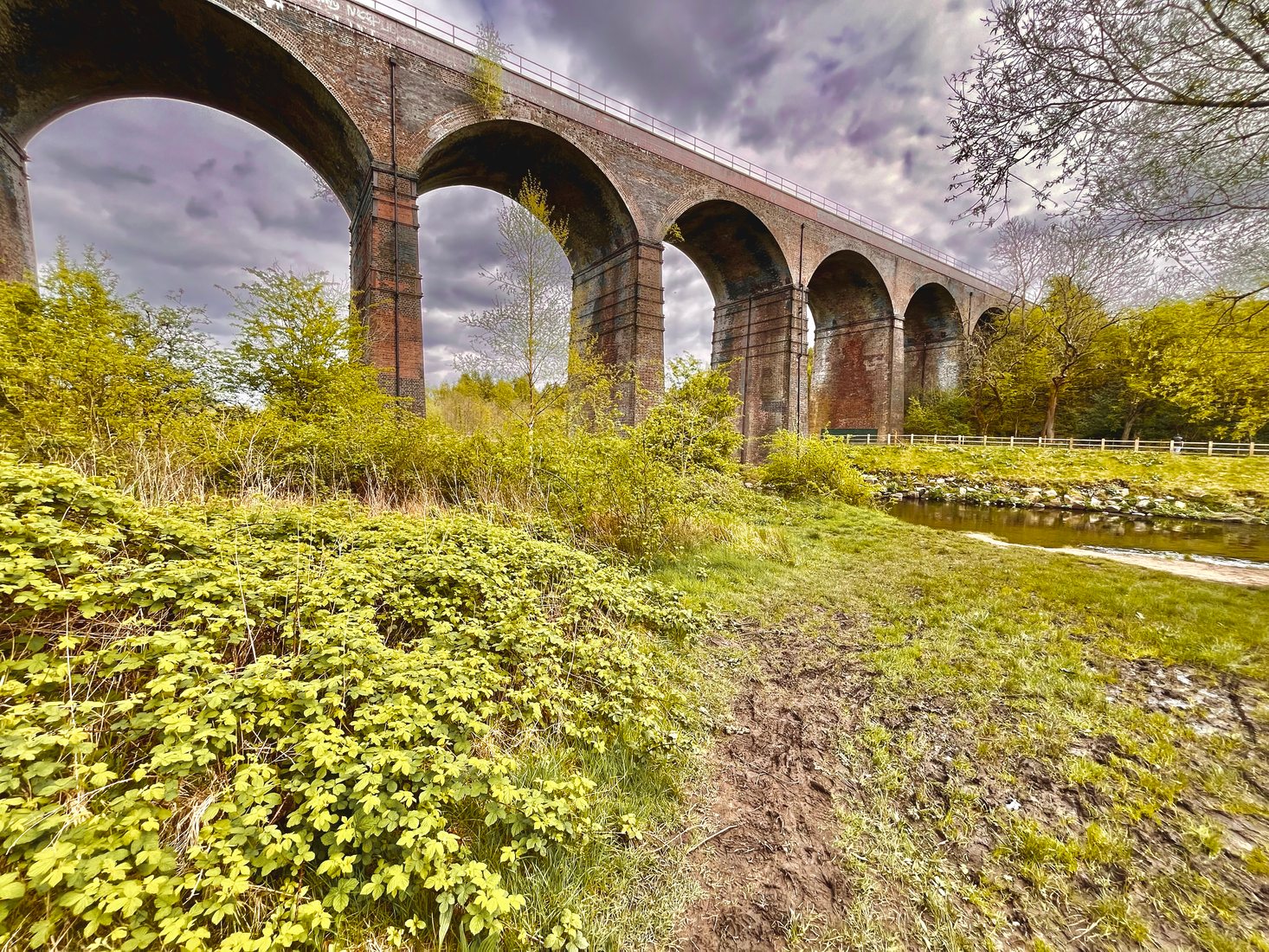 Reddish Vale Viaduct, United Kingdom