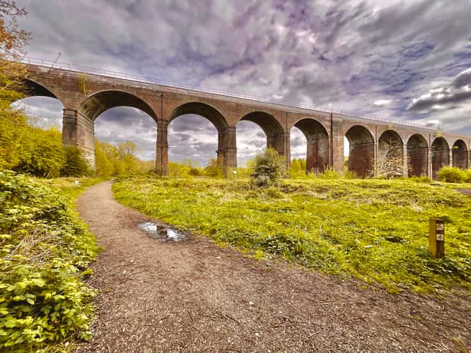 Reddish Vale Viaduct