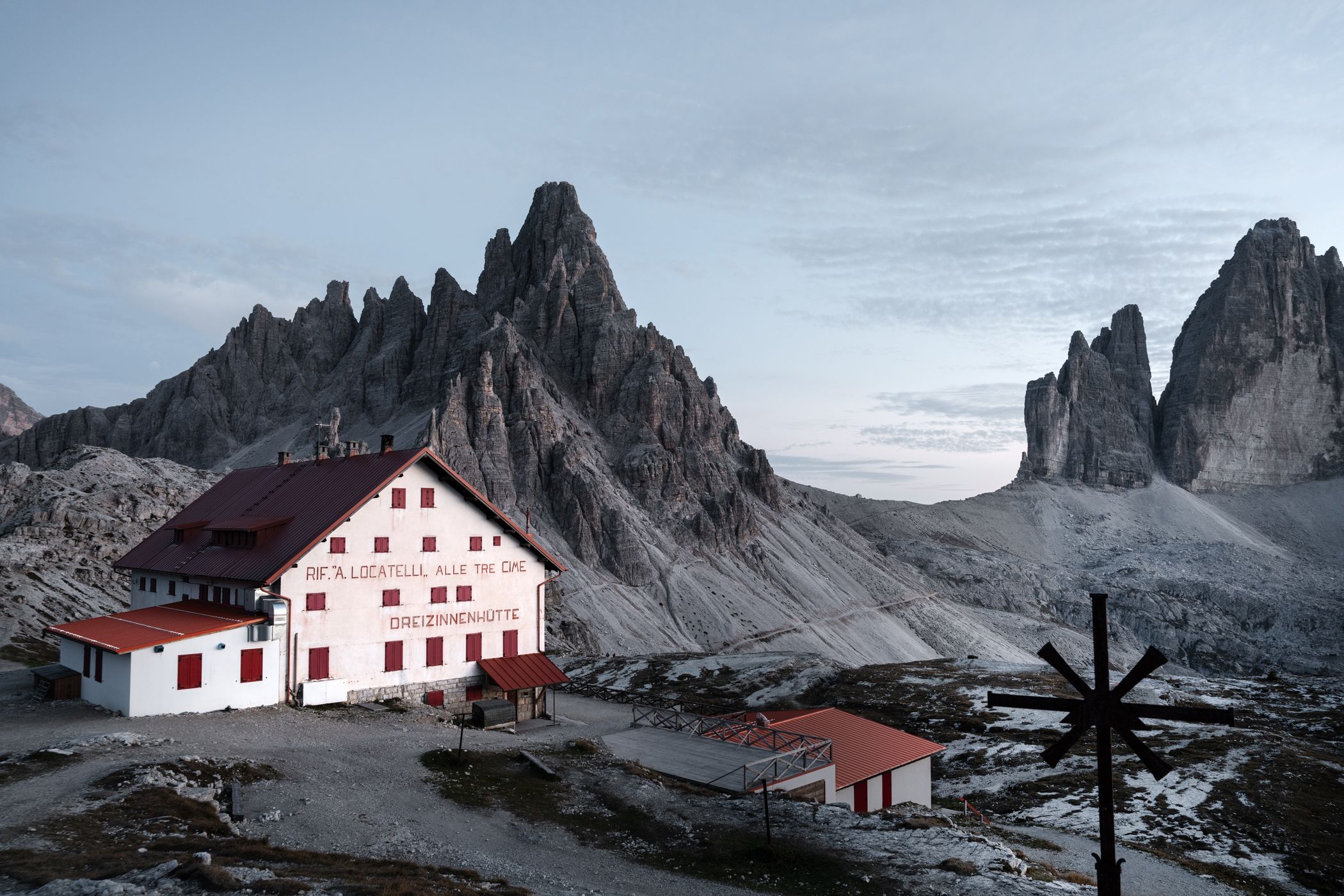 Rifugio Locatelli, Tre Cime di Lavaredo, Dolomites, Italy