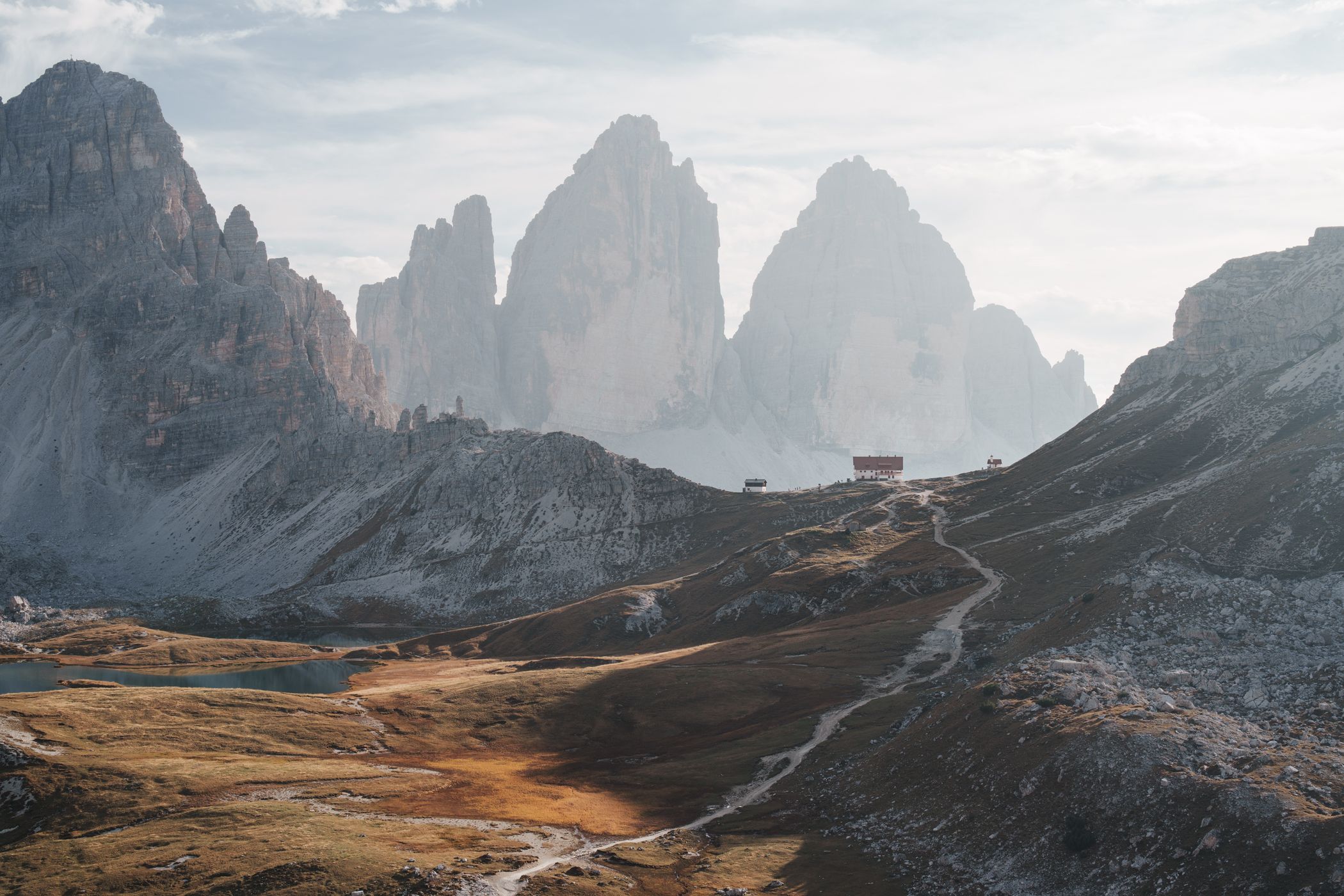 Rifugio Locatelli, Tre Cime di Lavaredo, Dolomites, Italy