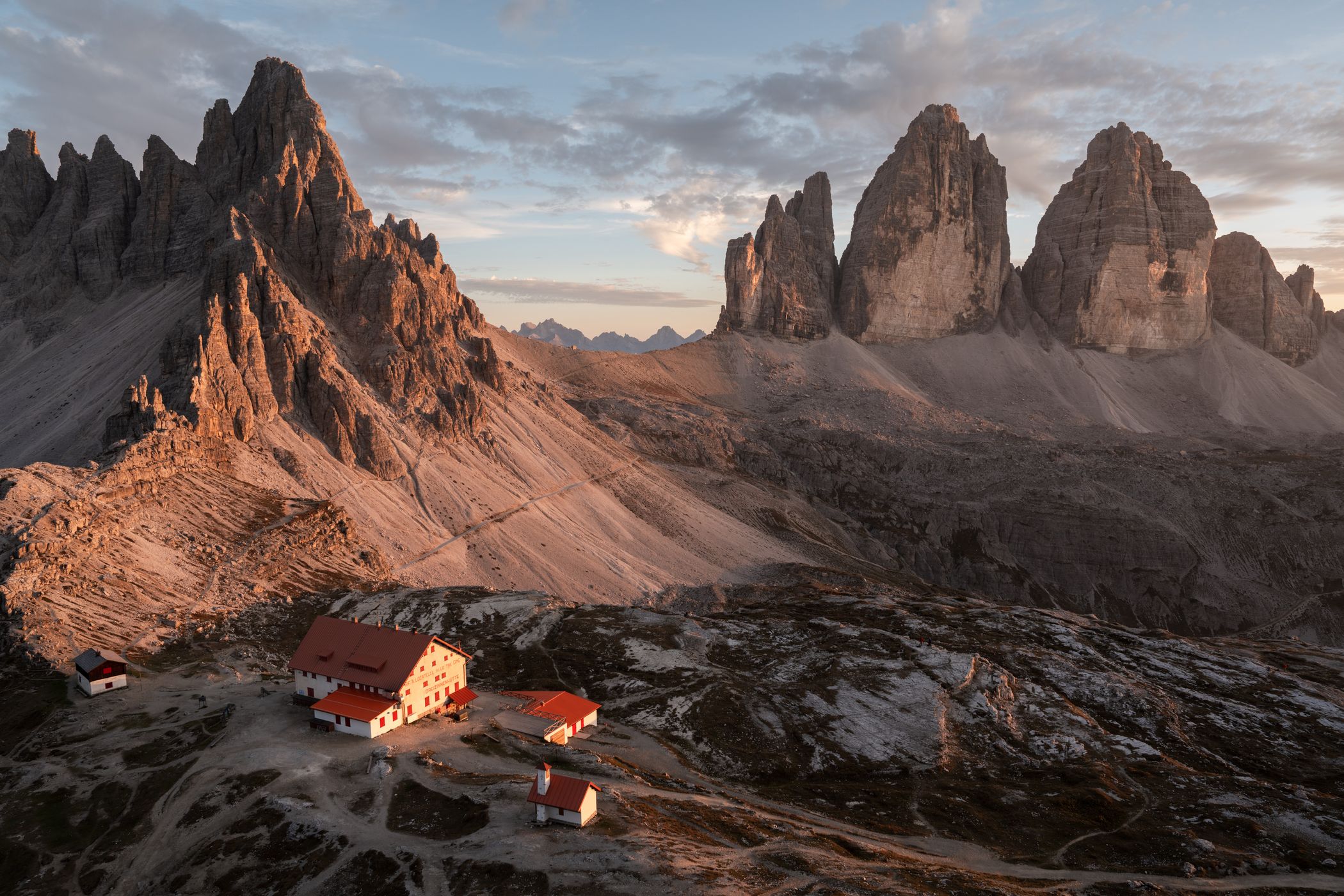 Rifugio Locatelli, Tre Cime di Lavaredo, Dolomites, Italy