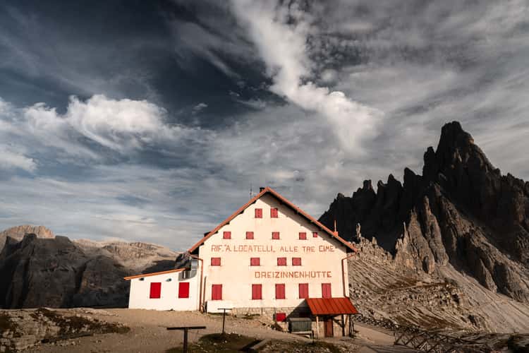 Rifugio Locatelli, Tre Cime di Lavaredo, Dolomites