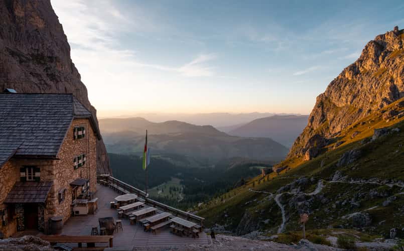 Rifugio Vicenza / Langkofelhütte