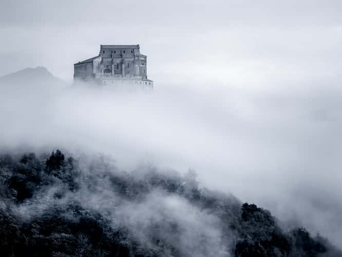Sacra di San Michele, Piemonte, Italia